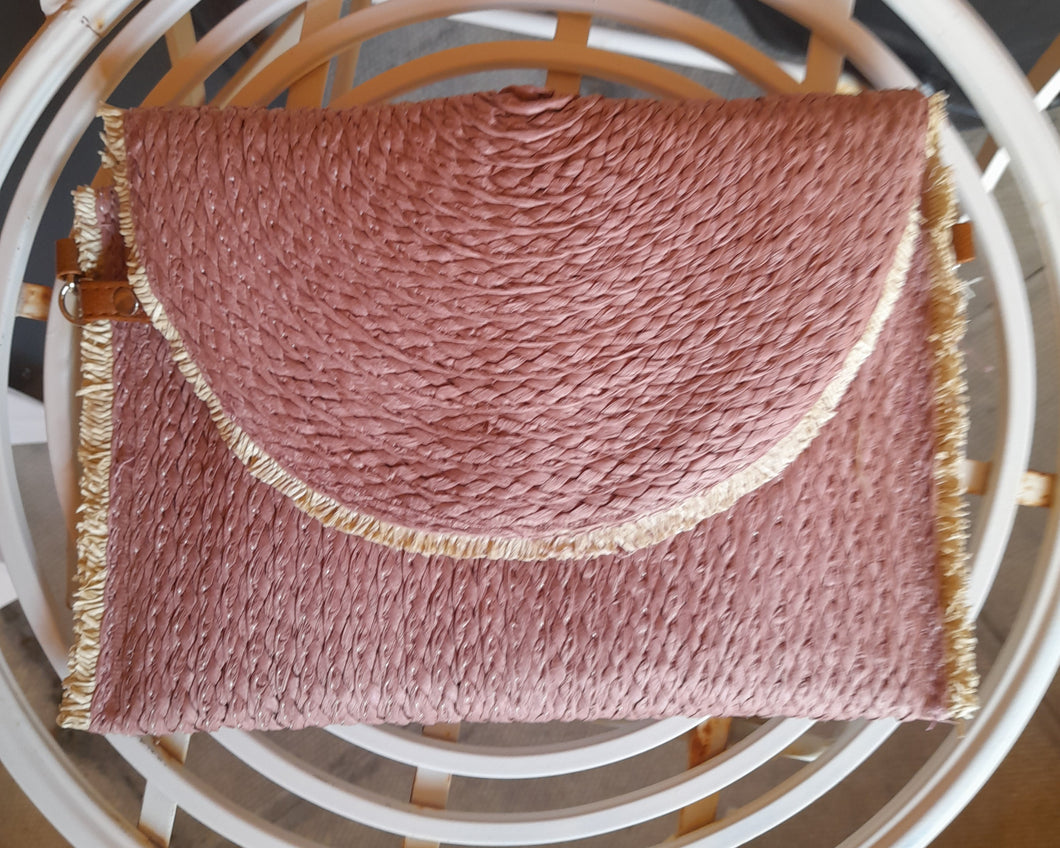 Straw Clutch Bag - Available in more colours