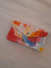 Load image into Gallery viewer, Floral Leather Coin Purse - Large- Available in more colours
