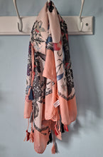 Load image into Gallery viewer, Butterfly &amp; Floral Lightweight Scarf - Available in more colours

