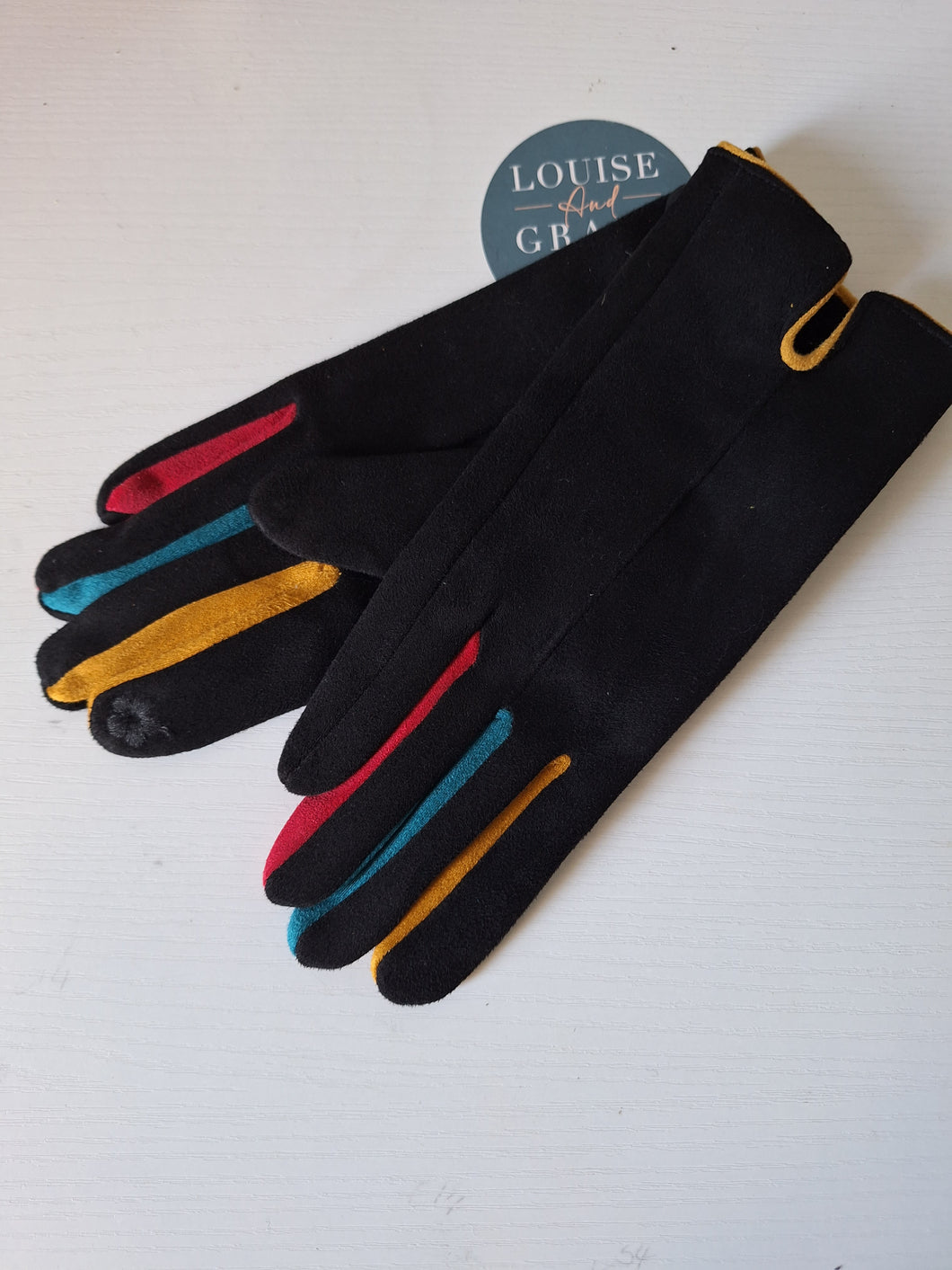 Faux Suede Gloves - Available in more colours