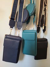 Load image into Gallery viewer, Phone/Purse Crossbody Bag with Strap and coin purse- Available in more colours
