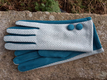 Load image into Gallery viewer, Herringbone Faux Suede Gloves - Available in more colours
