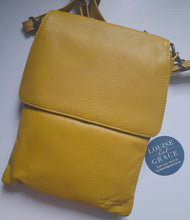 Load image into Gallery viewer, Abby Milled Leather Crossbody Bag - Available in more colours
