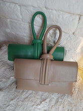 Load image into Gallery viewer, Leather Knot Grab &amp; Crossbody Bag - Available in more colours
