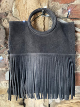 Load image into Gallery viewer, Suede Tassel Grab/Crossbody Bag - Available in more colours
