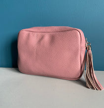 Load image into Gallery viewer, Leather Tassel Crossbody Bag - Available in more colours  no min

