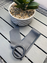 Load image into Gallery viewer, Leather Circular Buckle Belt - Available in more colours
