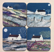 Load image into Gallery viewer, Set of 4 Coasters - Available in more designs - By Louise O&#39;Hara
